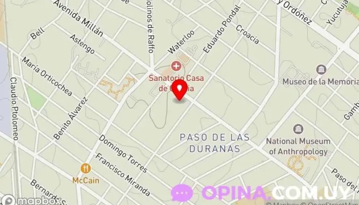 mapa de Escuela Nº 275 