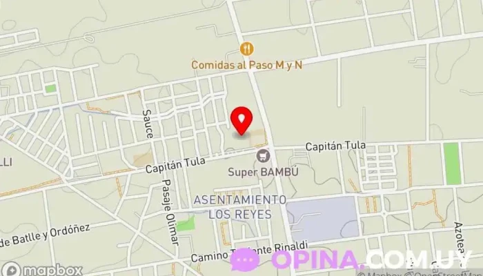 mapa de Escuela Nº 367 Colegio público en Montevideo