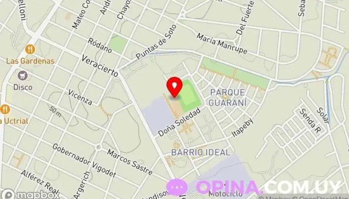 mapa de Escuela Nº 382 Escuela primaria en Montevideo