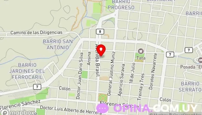 mapa de Escuela No.3 