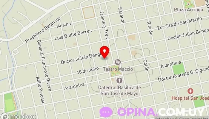 mapa de Escuela Nº46 