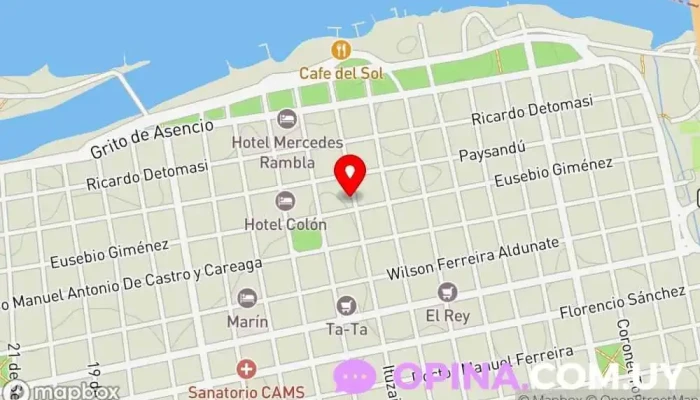 mapa de Escuela Nro. 104 Colegio público en Mercedes