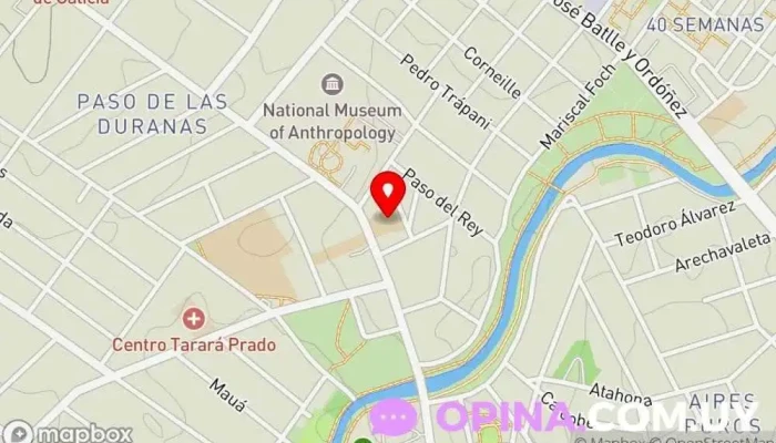 mapa de Escuela Primaria Nº 42 República de Bolivia Escuela en Montevideo