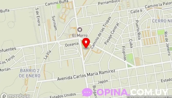 mapa de Escuela Pública N° 152 - Manuel Francisco Artigas Colegio público en Montevideo