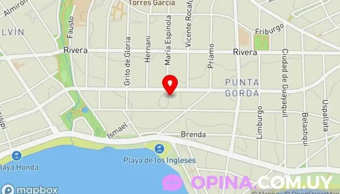 mapa de Escuela Publica Nro. 180 