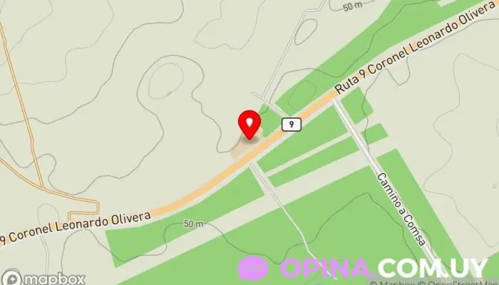 mapa de Escuela Rural 47. Estacion Repecho Escuela en Pan de Azúcar