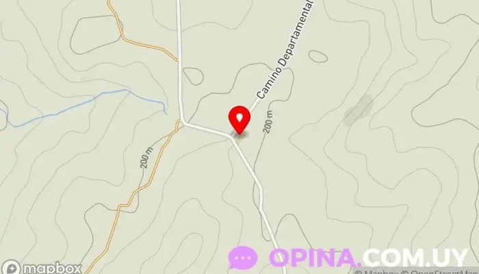 mapa de ESCUELA RURAL N°33 SAUCE DE AIGUA Escuela en Aiguá