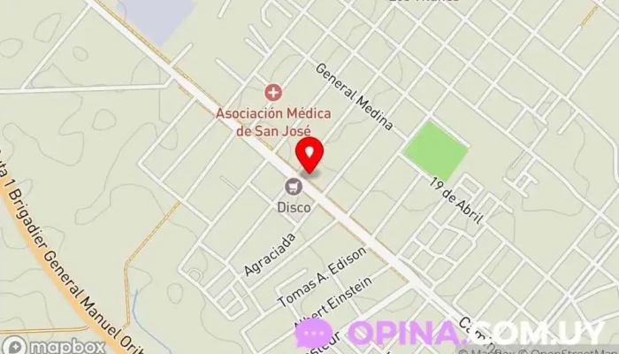 mapa de ESCUELA TAEKWONDO ZIYOU ATA LIBERTAD Escuela de taekwondo en Libertad