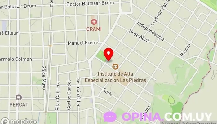 mapa de Escuela Técnica 2 Anexo San Marcos Las Piedras Escuela técnica en Las Piedras