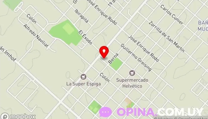 mapa de Escuela Técnica 