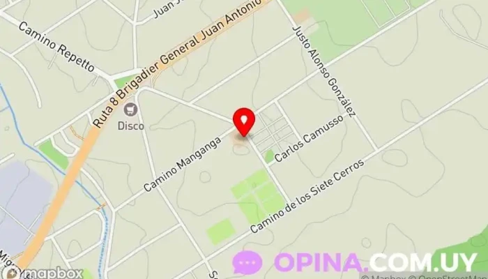 mapa de Escuela Técnica Km 16 