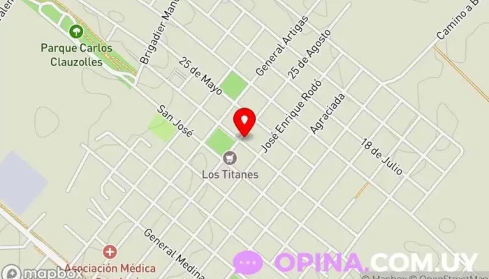 mapa de Escuela Técnica Libertad Escuela en Libertad