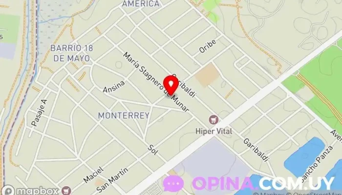 mapa de Espacio Juntos 💚 Academia de baile en Ciudad de la Costa