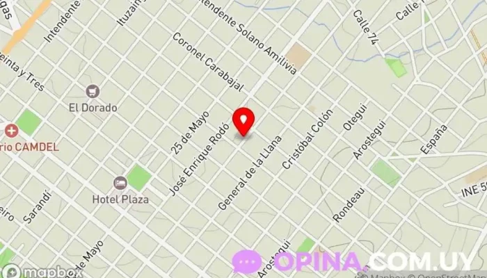 mapa de Espacio Kairós Clínica ambulatoria en Minas