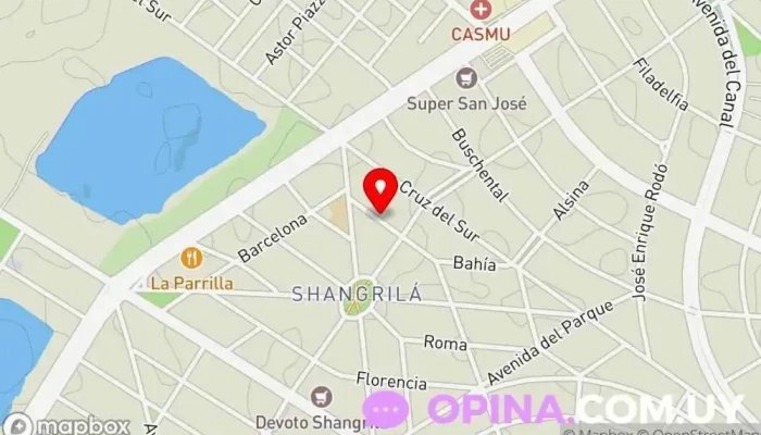 mapa de Espacio Terapéutico Terapia & Coaching I Nutrición Centro de salud y bienestar, Nutricionista en Ciudad de la Costa