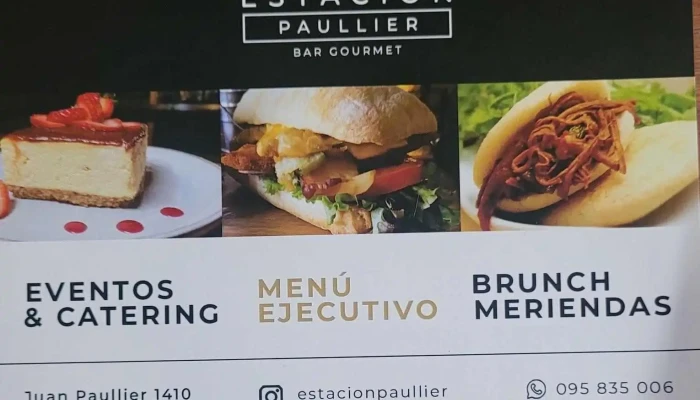 Estacion Paullier Menu - Montevideo