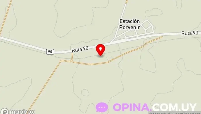 mapa de Estacion Porvenir Estación de tren en Estación Porvenir