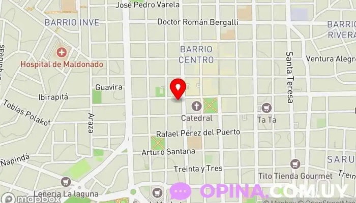 mapa de Estudio & Academia SK Centro de estética en Maldonado