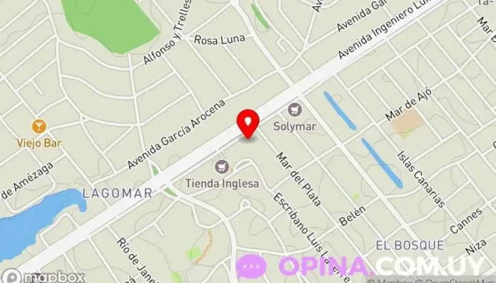 mapa de Estudio Parkesol Agencia inmobiliaria, Contable, Abogado en Ciudad de la Costa