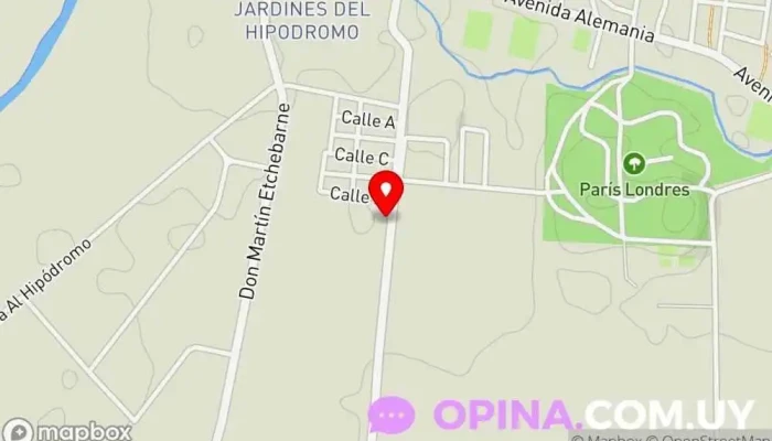 mapa de FACCHIN CEJAS Granja en San Félix