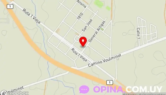 mapa de Farmacia El Mago Farmacia en Rafael Perazza