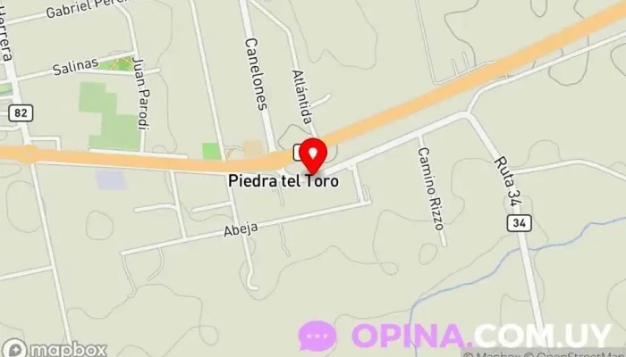 mapa de Farmacia Empalme Olmos Farmacia en Piedra del Toro