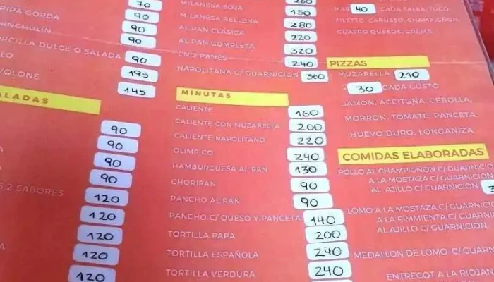 Fay Fay -  Menu - Carmelo