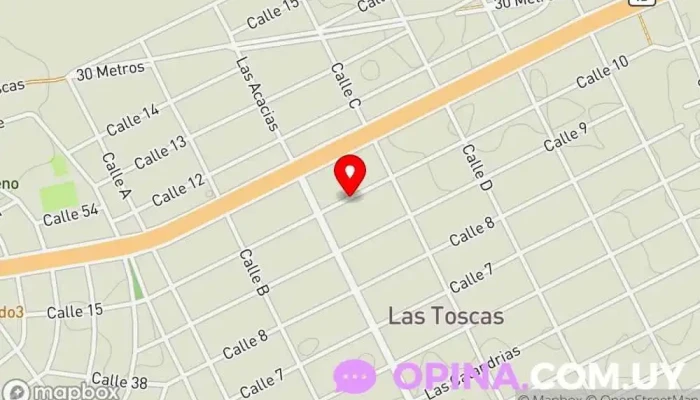 mapa de FERJOSOL Casa rural en Las Toscas