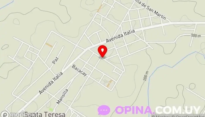 mapa de Fernando Da Silveira Bienes Raíces Agencia de bienes inmuebles comerciales en Rivera