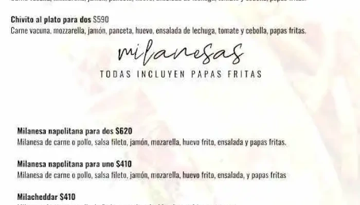 Fifty Fifty -  Menu - San José de Mayo