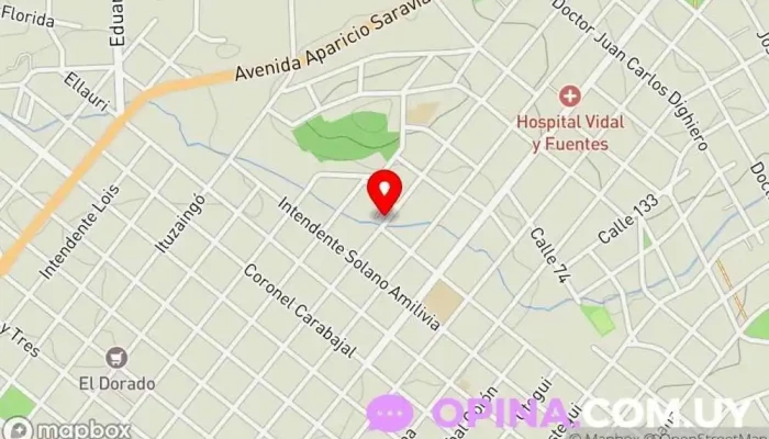 mapa de Fight Club Minas Escuela de artes marciales en Minas