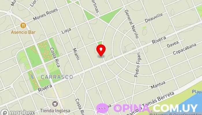 mapa de Finko Real Estate Agencia inmobiliaria en Montevideo