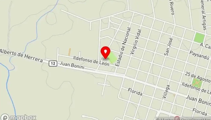 mapa de FloraFest GertruEventos Club nocturno en Tala