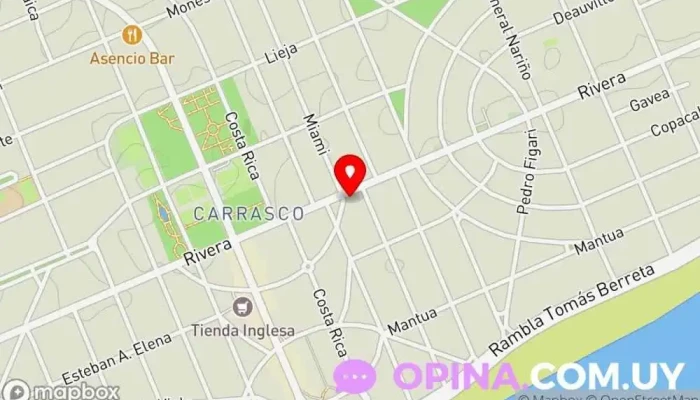 mapa de Foti Negocios Inmobiliarios Agencia inmobiliaria en Montevideo