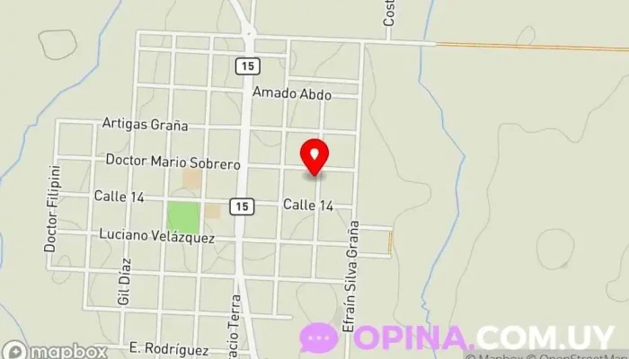 mapa de Fraccionamiento Velázquez Urbanización en Velazquez