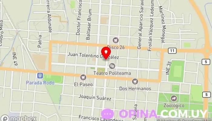 mapa de Ganesha Libros Librería en Canelones