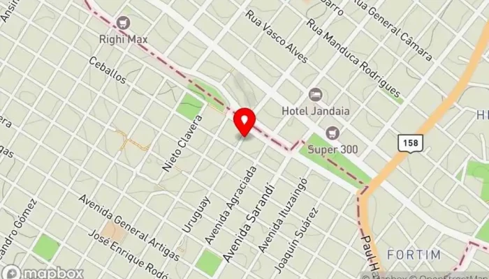 mapa de Gaúcho Restaurante Restaurante en Rivera