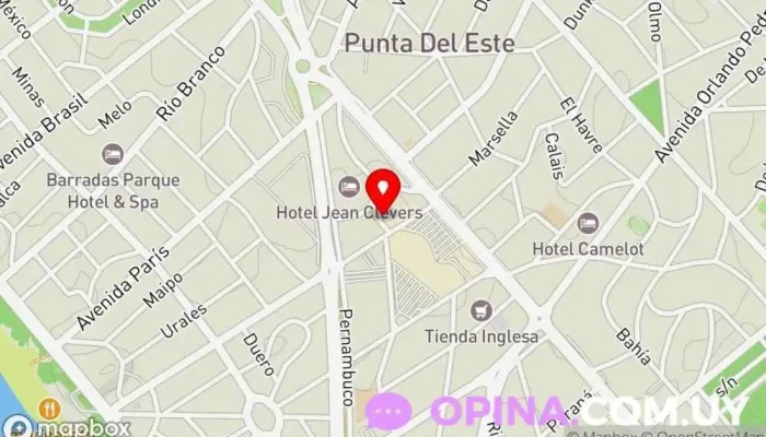 mapa de Gift Company Tienda de regalos en Punta del Este