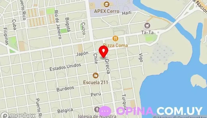 mapa de Gimnasio Sin Límite Gimnasio, Institución educativa, Centro deportivo, Club social, Club deportivo en Montevideo