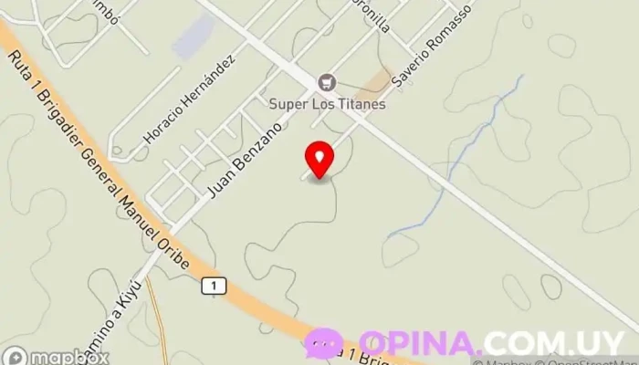 mapa de Granja Tres Arroyos Uruguay - Incubación Granja avícola en Puntas de Valdez