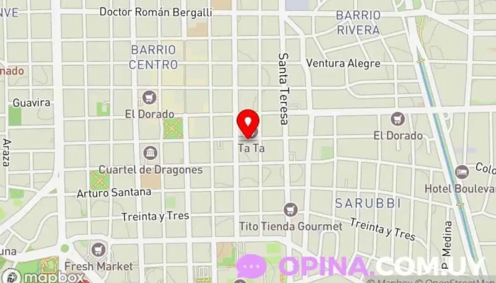 mapa de Green Apple's PAPELERÍA Mayorista en Maldonado