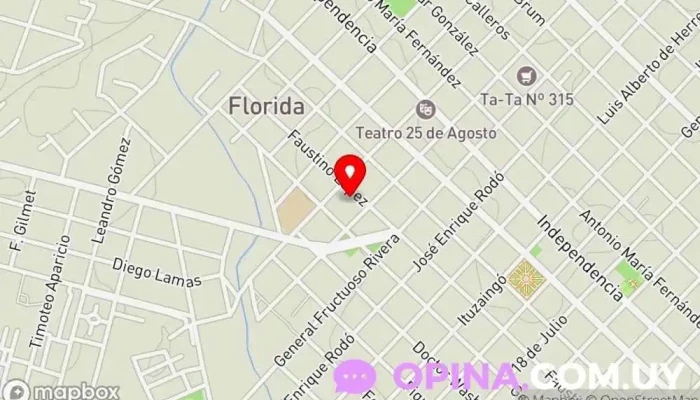 mapa de Green School Florida Escuela en Florida