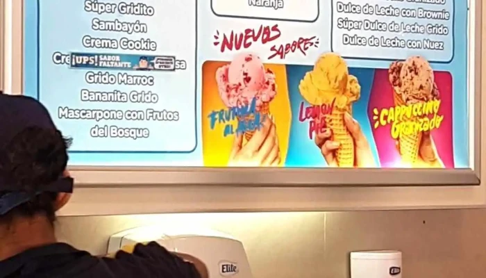 Grido Helado -  Menu - Montevideo