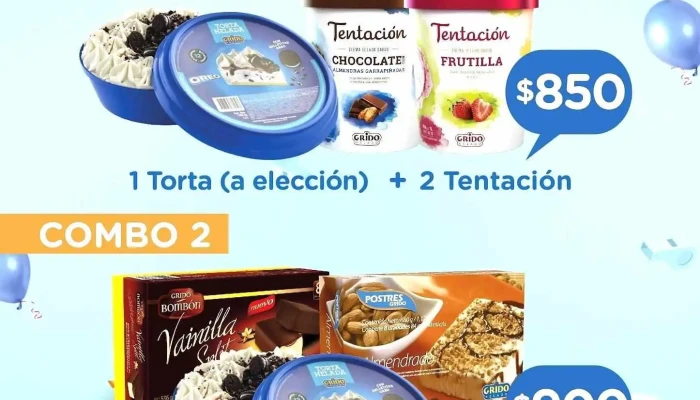 Grido -  Menu - Montevideo