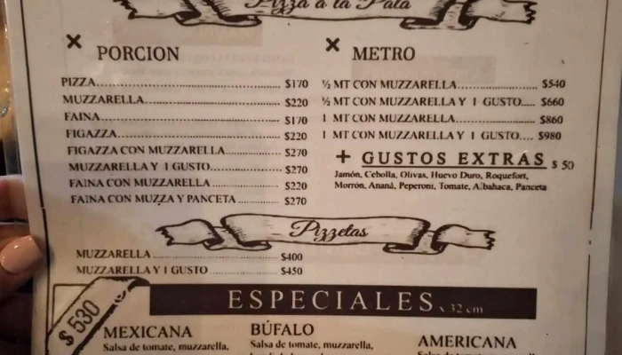 Guayabos Bar -  Menu - Montevideo