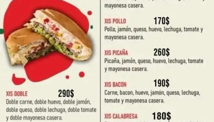 Hamburgueria Los Vecinos -  Menu - Rivera
