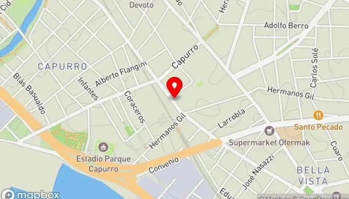 mapa de Hamburguesería Barbacoa Carrasco Hamburguesería, Pizzería en Montevideo