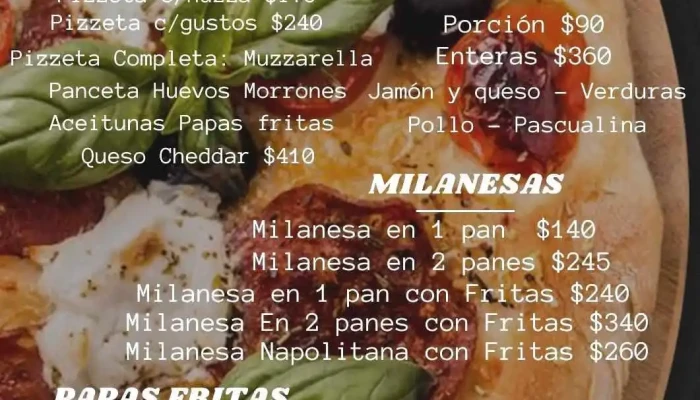 Hamburgueseria Y Rotiseria Lo De Cris Menu - Montevideo