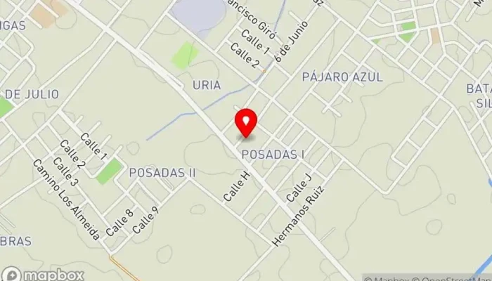 mapa de HamburMin Restaurante en Rio Branco