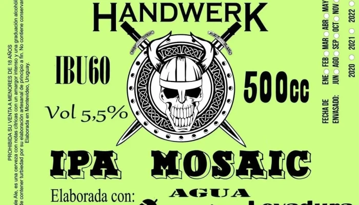 Handwerk -  Menu - Montevideo